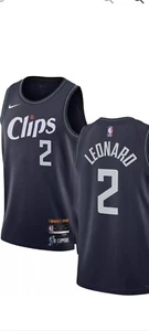 NWT Kawhi Leonard Clippers Nike Swingman City Edition Jersey Size Youth L 14-16 - Picture 1 of 3