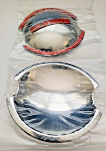 2pcs Chrome Door Cup Covers Inserts for 01-14 MINI Cooper - Picture 1 of 2