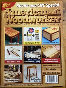 American Woodworker Magazin - Ausgabe #152 (Februar/März 2011) - Oberfräse und CNC-Spezial - Bild 1 von 1