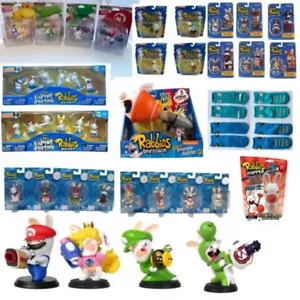 Figurine & Sock RABBIDS Assorted Mario, Luigi, Yoshi and much much more! UBISOFT - Picture 1 of 69