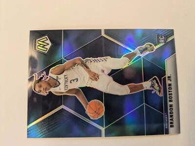 Brandon Boston Jr. 2021 Mosaic Draft Picks /99 Blue RC Kentucky - Image 1 of 4