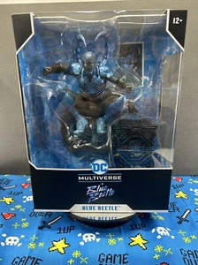 DC Multiverse Blue Beetle 12 Inch Statue Figure - Blue Beetle - Picture 1 of 3