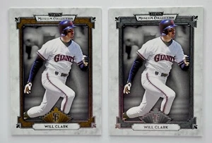 2014 Topps Museum Collection Will Clark San Francisco Giants Silver & Copper. - Picture 1 of 6