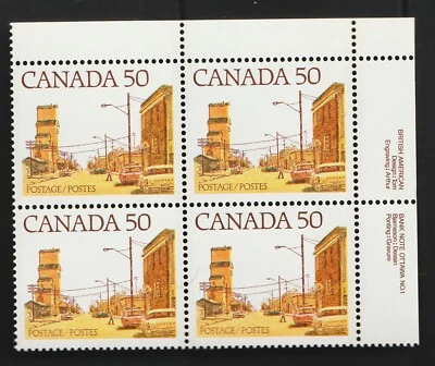 1977 - #723i UR Pl. Block with (i) dot above 5 - Canada Street Definitives Cv$20 - Image 1 of 2