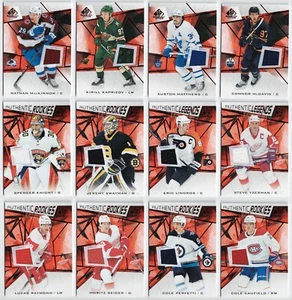 2021-22 SP Game-Used Stars & Authentic Rookies Base Red Jersey Pick From List !! - Picture 1 of 127