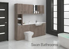 Driftwood Bathroom Fitted Furniture 2000Mm With Wall Units