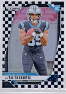 2024 Panini Prizm - Rookies #343 Ja'Tavion Sanders Checkerboard (RC) - Picture 1 of 2