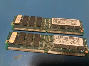 2x IBM FRU 42H2794 8MB 2Mx32 EDO 60NS 72 PIN SIMM PS2 Memory PS/2 RAM Parity - Picture 1 of 5