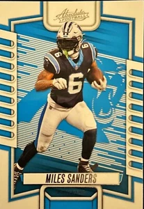 2023 Panini Absolute #48 - Miles Sanders - Carolina Panthers RB - Foto 1 di 3