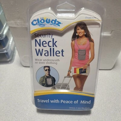 NIB Cloudz Security Neck Wallet, Traveling, Airplane Accessories, Travel