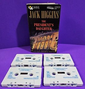 Audio Book on cassettes Jack Higgins The President's Daughter read by Pat Macnee - Picture 1 of 5
