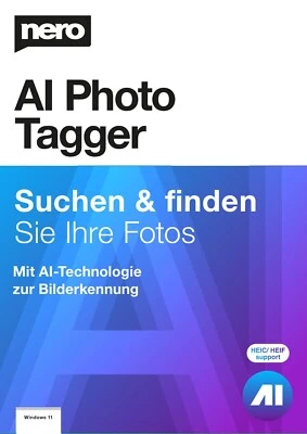 Nero AI Photo Tagger 2024 - Fotoverwaltung - Lizenz für 1 PC - Download Version - Bild 1 von 4