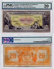 1917 Canadian Bank of Commerce $20.00 Twenty Dollar Note PMG Very Fine 20