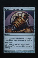Magic The Gathering MTG SENSEI'S DIVINING TOP Champions of Kamigawa NM Near Mint