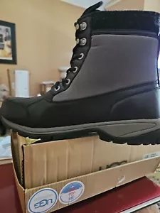 UGG Australia Eaglin Stout Black Men's Boots 1003350 BLK, Size 10.5 - Picture 1 of 6