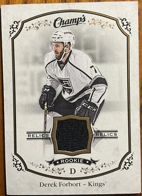 2015-16 Upper Deck Champ’s Rookie Jerseys Derek Forbort #J-DF Los Angeles Kings - Image 1 of 2
