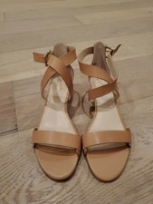 seychelles monogram flatform sandal