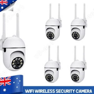 4x Security Camera System Outdoor Home 360° Wifi Night Vision 1080P HD Wireless - Picture 1 of 15