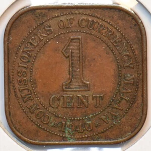 Straits Settlements 1940 Cent 193962 combine shipping - Picture 1 of 2