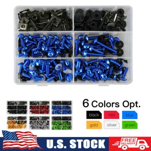 Fairing Bolts Screw for Kawasaki Ninja ZX10R ZX12R ZX14R ZX6 ZX6R ZX6RR - Foto 1 di 17
