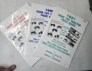 Ensemble guide des prix vintage 1989-1991 jouet de ferme tracteur - Photo 1/20