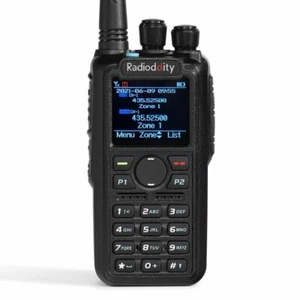 Radioddity GD-AT10G 10W UFH DMR Handheld Ham Radio Digital Analog Long Range - Zdjęcie 1 z 9