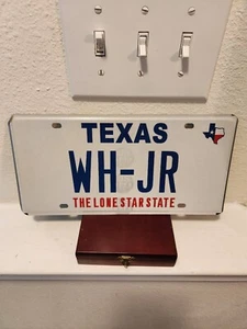 Burger King WH- JR Texas License Plate  - Picture 1 of 2