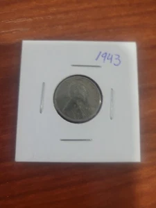 1943 P Lincoln Wheat Penny Cent Stahl kein Münzzeichen zirkuliert Philadelphia Mint - Bild 1 von 9