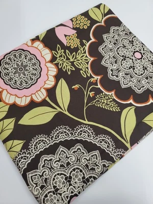 Tela Amy Butler Loto Floral Fuera de Uso Verde Oscuro Algodón Edredón Coser CUARTO GRASO NUEVO Foto 1 de 2