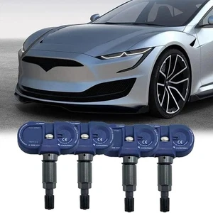 NEW 4PCS Bluetooth TPMS Tire Pressure Sensor For Tesla Model 3 S X Y 149070101B - Picture 1 of 6