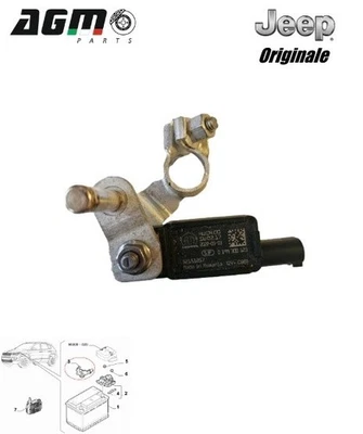 Sensore terminale batteria originale jeep compass 52151257 - Immagine 1 di 4