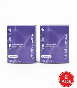 Intraceuticals Clarity Sensitive Treat Gel 1oz 2er Pack beruhigende Feuchtigkeit EXP 12/25 - Bild 1 von 12