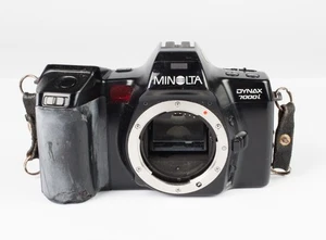 Minolta Dynax 7000i.  Multifunktions Autofokus 35mm Film Spiegelreflex Body.  Gut funktionierend - Bild 1 von 7