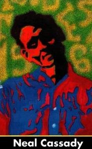 Tarjeta coleccionable #25 Neal Cassaday, famosos drogadictos - Imagen 1 de 3