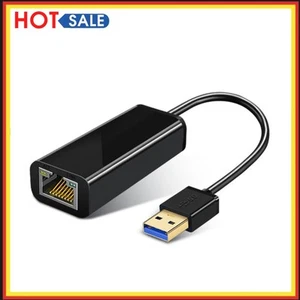Motingdi Auto USB 3.0 Ethernet Adapter USB RJ45 LAN Netzwerkkarte 1000 Mbps für - Afbeelding 1 van 8