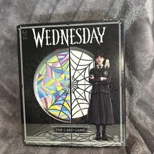 NETFLIX “Wednesday”Addams Family The Card Game From Spin Master Games 3-6 PL 10+ - Picture 1 of 4