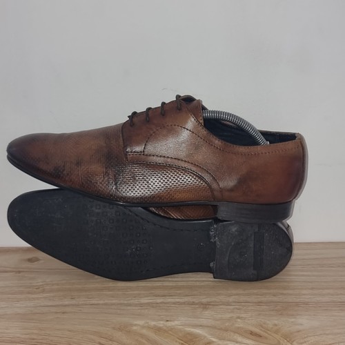 Scarpe eleganti da uomo UK 9 Clarks in pelle Oxford marrone da uomo taglia EU43 US10