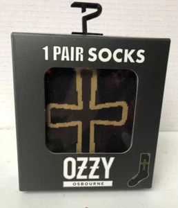 Ozzy Osbourne Gift Box Socks- Unisex Size Officially Licensed Crew Socks - Picture 1 of 4