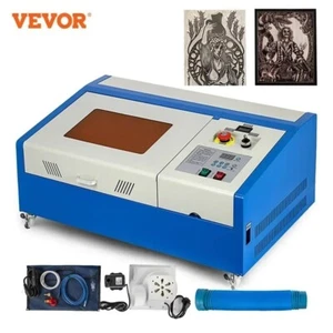 Actualilzada Máquina de Grabado Corte 40W Cortador Láser CO2 300x200mm USB LCD - Imagen 1 de 13