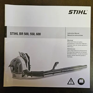 STIHL BR 500, 550, 600 Manuale - Foto 1 di 1