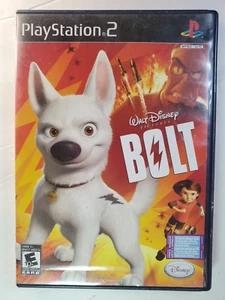 Walt Disney Pictures Bolt - Sony PlayStation 2 PS2 with Manual Video Game - Picture 1 of 4