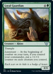 MTG - LOYAL GUARDIAN - Neon Dynasty Commander (U) - Picture 1 of 1