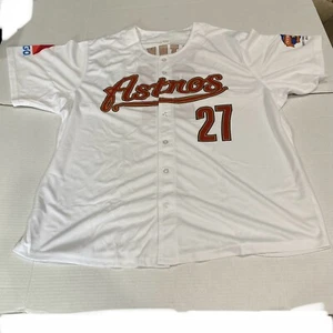 Houston Astros Jose Altuve World Series 22 Champs Throwback Jersey Mens Size XL - Picture 1 of 9