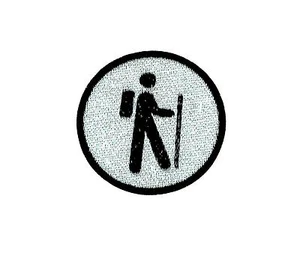 Aufnäher Patch Stickerei Patch Biker Schulterrucksack Backpacker Wandern Trekking - Bild 1 von 1