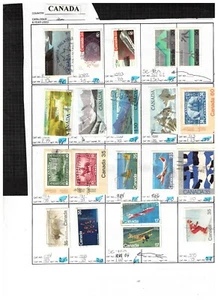 HAPPY CANADA CLEAR OUT RCP** AND FDC cat $20.++ USED LOT 303-32cc - Picture 1 of 2