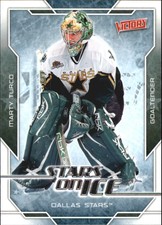 2007-08 (STARS) Upper Deck Victory Stars on Ice #SI35 Marty Turco