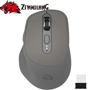 2.4G Wireless Dual Mode Office Mice, Battery Indicator Rechargeable Ultralight - Picture 1 of 19