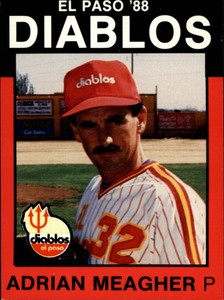 1988 El Paso Diablos Best #24 Adrian Meagher