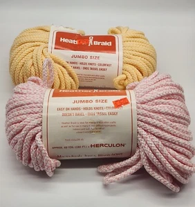 Vintage New Heather Braid 3 Ply Macrame Cord Rope 60 Yards USA -*SEE SELECTIONS* - Picture 1 of 9