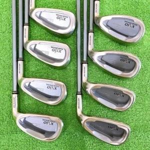 Ladies XXIO Iron Set 5-9 Pw Aw Sw 8pc RH MP100L Graphite Women Golf Club Dunlop - Picture 1 of 11